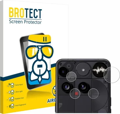 Produktbild von BROTECT Schutzglas für Nothing Phone (3) (NUR Kameraschutz) Schutzfolie Panzer Folie Glas Display Schutz klar