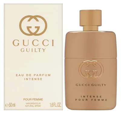 Obrázok produktu pre Gucci Guilty Intense Pour Femme, Ženy, 50 ml, Nádoba na jedno použitie, Sprej, ALCOHOL DENAT., PARFUM/FRAGRANCE, AQUA/WATER/EAU, BENZYL SALICYLATE, LIMONENE, ALPHA-ISOMETHYL...