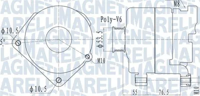 Immagine prodotto di MAGNETI MARELLI Generator 063732095010