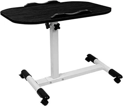 Productafbeelding van Famanu Laptoptafel met wielen - In hoogte verstelbaar - Bijzettafel voor het bed