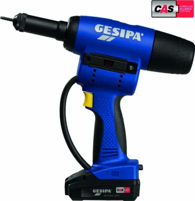 Produktbild von Gesipa FireBird Pro CAS 1679670 Cordless rivet nut gun 18 V 2 Ah Li-ion incl. rechargeables, incl. charger