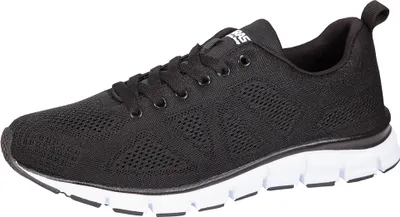 Produktbild von Boras Fashion Sports Unisex Sneaker auch in Übergrößen Basic black/white , Herren:47 EU