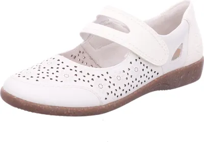 Produktbild von Rieker Damen-Slipper Weiß, Farbe:weiß, EU Größe:43