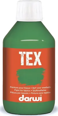 Obrázek produktu pro Darwi Tex Barva na látky Dark Green 250 ml 1 ks