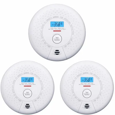 Produktbild von X-Sense SC01 Kombinationsalarm 3 Stück Set - Rauch und Kohlenmonoxid - 10-Jahres-Batterie und Figaro®-Sensor - Rauchmelder und Kohlenmonoxidmelder