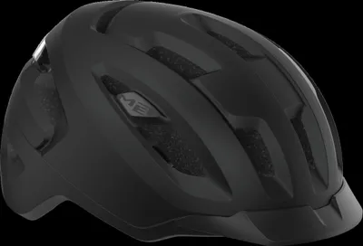 Produktbild von MET Fahrradhelm Urbex Mips , Schwarz - Matt Glänzend, L