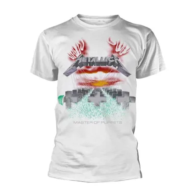 Zdjęcie produktu dla Metallica Master Of Puppets White S Koszulka