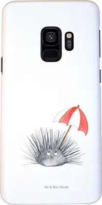Produktbild von Mr. & Mrs. Panda Samsung Galaxy S9 Handyhülle Seeigel - Weiß - Geschenk, Lebe, Handy Schutzhülle, Selbstliebe, Achtsamkeit, Cover, Leben, Hülle, Handycover, Meer