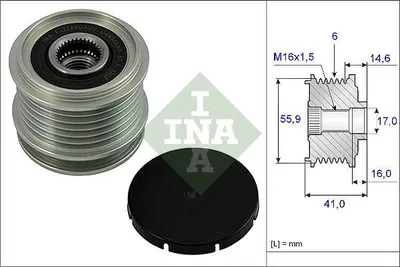 Produktbild von Ina Generatorfreilauf  535 0010 10
