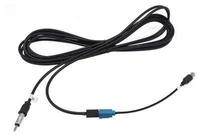 Antennenadapter Fakra auf ISO, 6 m Kabel