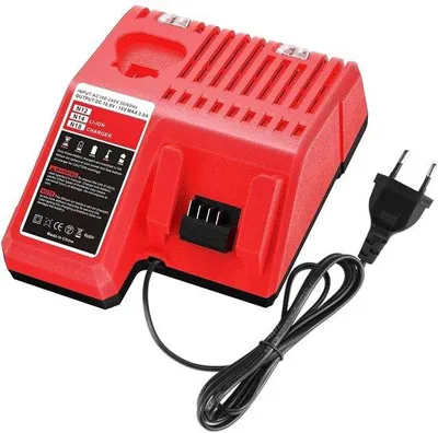 Immagine prodotto di Caricabatterie a sostituzione rapida M12 e M18 - per 12 V e 18 V Caricabatterie agli ioni di litio XC per XC 48-59-1812 48-11-2420 48-11-2402 48-11-2440 48-11-1850 48-11-2401 48-11-1890 Batteria