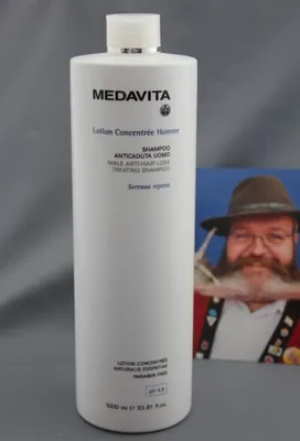 Produktbild von Medavita Cute Lotion Concentrée Homme Anti Hair Loss Treating Shampoo 1000ml