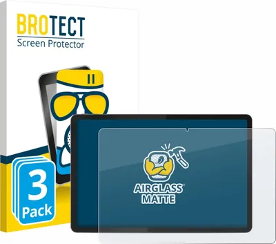 Produktbild von 3x BROTECT Entspiegelungs Schutzglas für Lenovo Tab K11 (2. Gen.) Schutzfolie Panzer Folie Glas Display Schutz matt