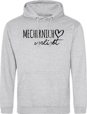 Produktbild von Huuraa Uni Hoodie Mechernich verliebt 3XL Heather Grey Vegan Sweatshirt Geschenkidee