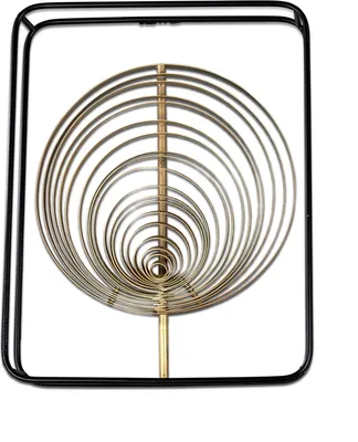 Produktbild von Wanddeko Blume Baum Metall Wandbild Bild abstraktes Deko Objekt Skulptur Hänger