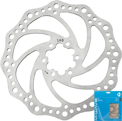 Obrázok produktu pre bremsscheibe 160 mm 6-Loch Edelstahl silber