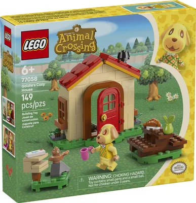Produktbild von LEGO® Animal Crossing™ Bienchens gemütliches Haus | Bauset für kreative Rollenspiele - 77058 149 Teile