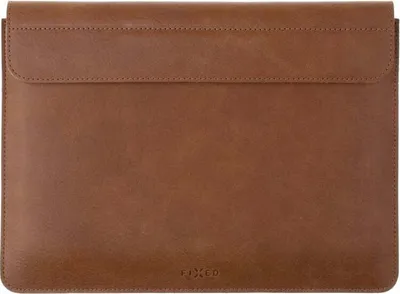 Produktbild von Leder-Schutzhülle Fixed Oxford für Apple MacBook Air 15.3" M4 / M3 / M2, Braun