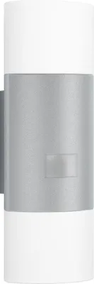 Produktbild von STEINEL L 910, Wandbeleuchtung für den Außenbereich, Silber, Weiß, Aluminium, Kunststoff, IP44, Eingang, II