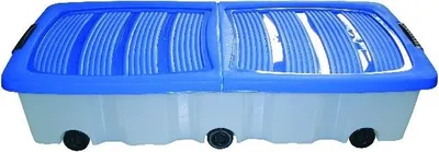 Obrázok produktu pre Box úložný 77x37x17cm 42L s kolieskami - mix variant či farieb