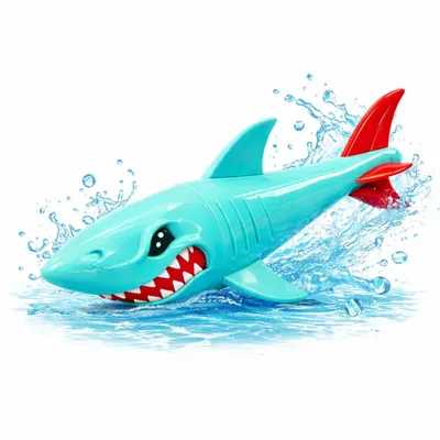 Produktbild von Tauchringe & Tauchstäbe für Kinder & Erwachsene – Wasserspielzeug für Pool, Schwimmbad & Tauchspiele (XXL Hai)