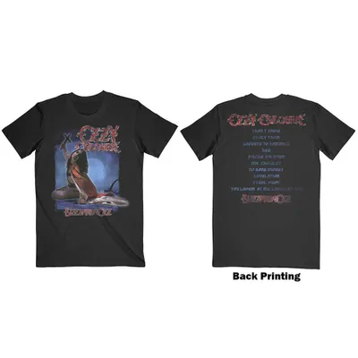 Produktbild von Ozzy Osbourne Blizzard of Ozz Track list Black XL T-Shirt
