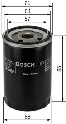 Produktbild von Bosch Ölfilter 0 451 103 372