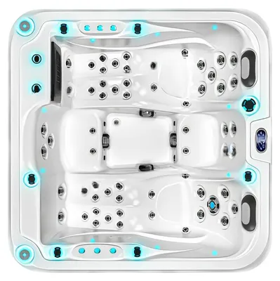 Zdjęcie produktu dla Wanna z hydromasażem Wanna z hydromasażem spa 200x200 cm