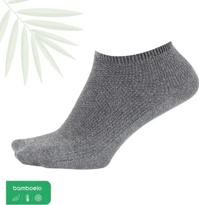 Produktbild von Bambussocken, Sneakersocken, Damen und Herren, kurze Socken, antibakteriell, 1