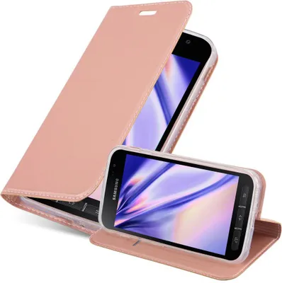 Produktbild von Cadorabo Handyhülle für Samsung Galaxy XCover 4 / XCover 4s Schutz Hülle in Rosa Cover Etui Book Case Booklet
