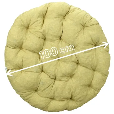 Zdjęcie produktu dla AMPO poduszka na fotel papasan kosz wiszący kokon 100cm