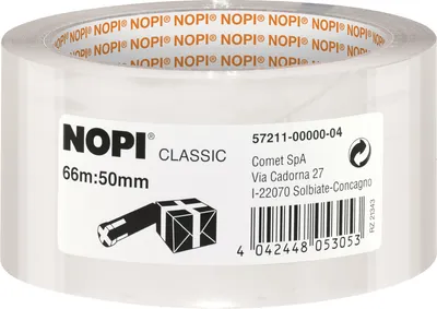 Produktbild von TESA 57211, 66 m, Transparent, Polypropylen (PP), 50 mm, 1 Stück(e)