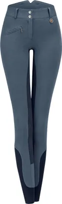 Produktbild von Waldhausen Reithose Fun Sport High Waist viele Farben Baumwollreithose Vollbesatz, Farbe:nachtblau, Größe:152