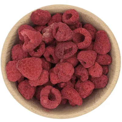 Produktbild von Himbeeren gefriergetrocknet 50 g | Für Müsli, Desserts & Backen