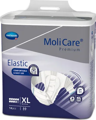 Obrázek produktu pro Molicare Premium Elastic Slip 9 kapek Gr.XL 14 ks