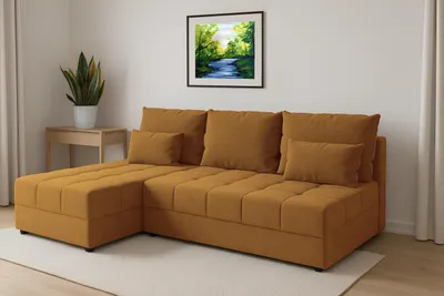 Produktbild von Couchgarnitur Eckcouch CARIM PIK L-Form, Schlaffunktion, Bettkasten