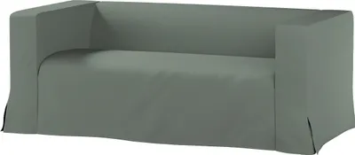 Produktbild von Dekoria Bezug für Klippan 2-Sitzer Sofa, lang mit Kellerfalte, grün, Klippan 2-er