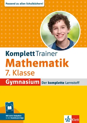Produktbild von KomplettTrainer Gymnasium Mathematik 7. Klasse