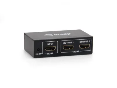 Produktbild von Equip HDMI-Splitter 2-Port Video Signalverteiler