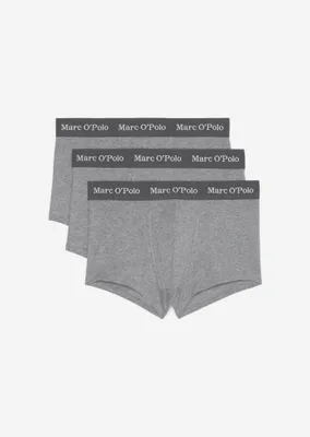 Produktbild von Marc O´Polo Herren Trunk 3-Pack Essentials - Grau - Größe XXL