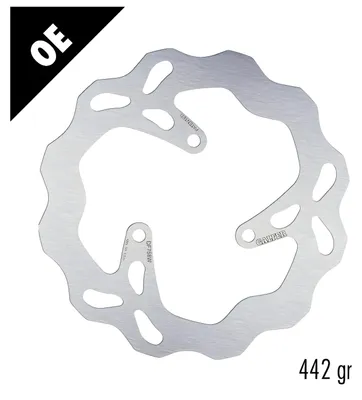 Produktbild von Bremsscheibe Galfer DF758W WAVE® starr hinten 200x4mm für Rieju MRX PRO MRT