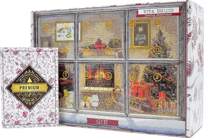 Produktbild von Vita Dulcis Adventskalender Gin Premium Edition 2024 - 24x0,02l