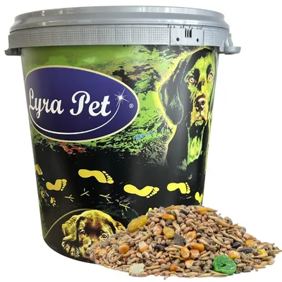 Produktbild von 10 kg Lyra Pet® Nagerfutter Hamster Mäuse Ratten in 30 L Tonne