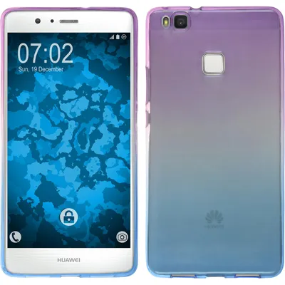 Produktbild von PhoneNatic Case kompatibel mit Huawei P9 Lite - Design:04 Silikon Hülle Ombrè + 2 Schutzfolien