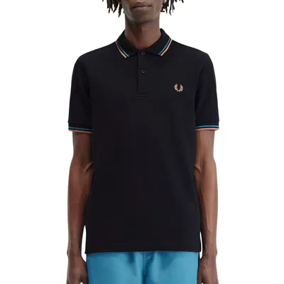 Produktbild von Fred Perry Twin Tipped Poloshirt Herren