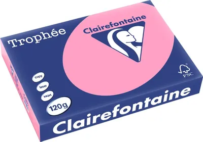 Produktbild von Kopierpapier Trophee A4 120g/qm VE=5x250 Blatt heckenrose