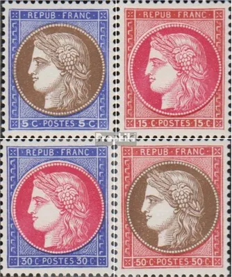Produktbild von Briefmarken Frankreich 1937 Mi 353-356 (kompl.Ausg.) postfrisch PEXIP