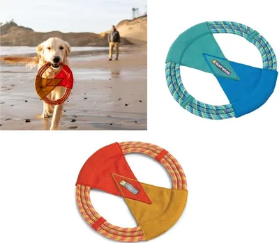 Produktbild von Ruffwear Pacific Ring Toy ⌀ 27cm, Farbe:Aurora Teal