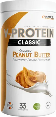Produktbild von ProFuel V-Protein Classic (1000g) Peanut Butter - Eiweiße - Veganes Eiweiß