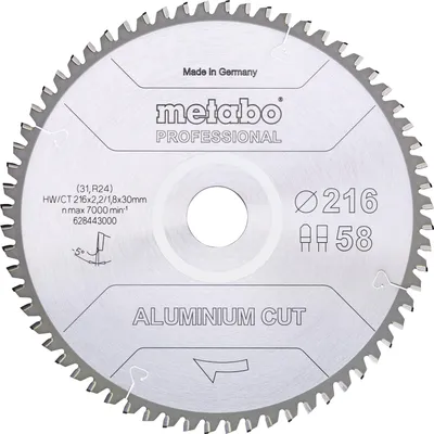 Produktbild von Metabo AluminiumCutProf 216x30 5 8FZ/TZ 5neg
